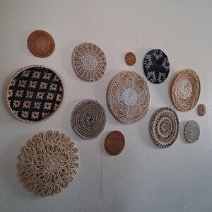 Boho Wall Basket Set